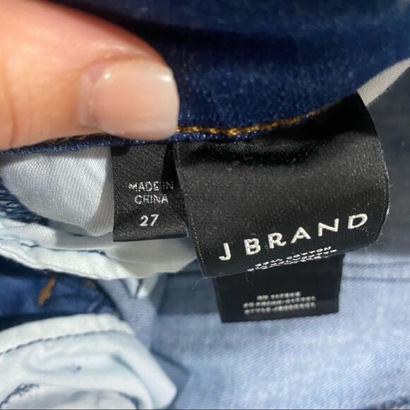 J Brand 811 Angelic Mid Rise Blue Skinny Stretch Denim Jeans Size 27 - Picture 10 of 11